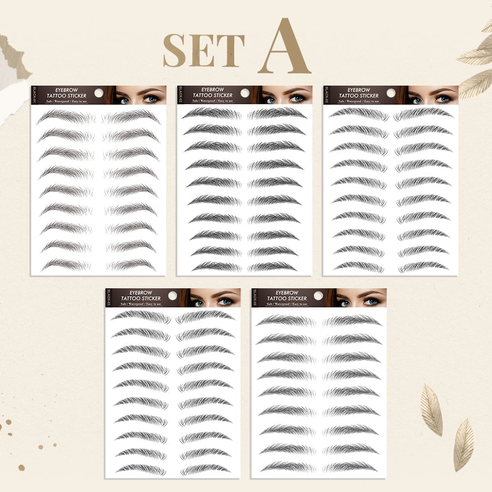 4D Waterproof Authentic Brow Sticker